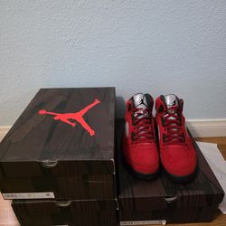 Nike Air Jordan 5 Raging Bulls Aka Toro Size 11, 11.5 And 13