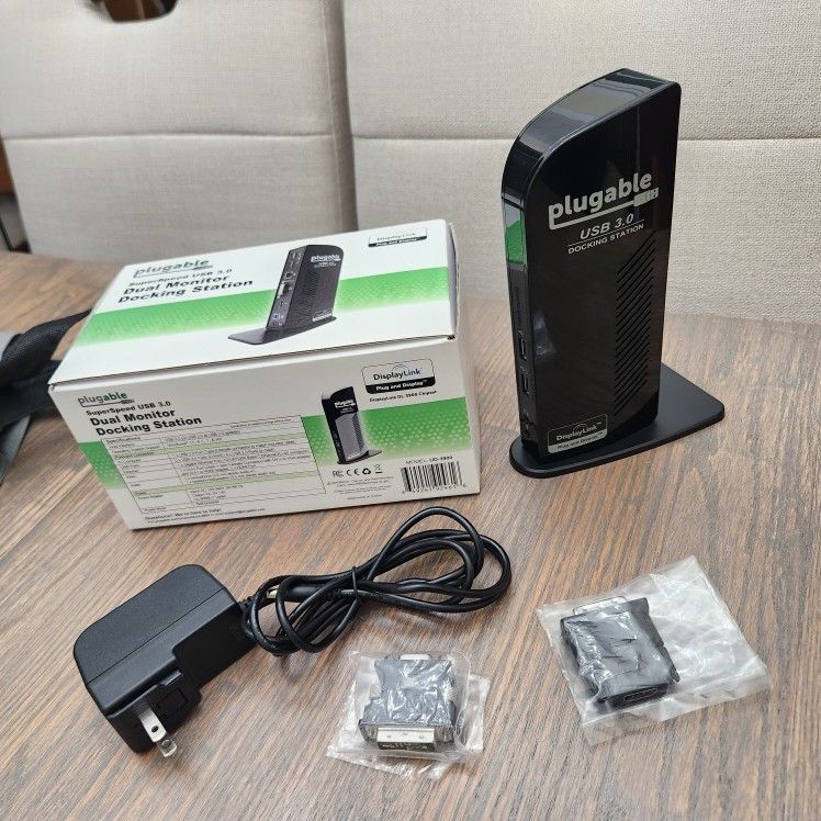 Plugable Dual Monitor Docking Station