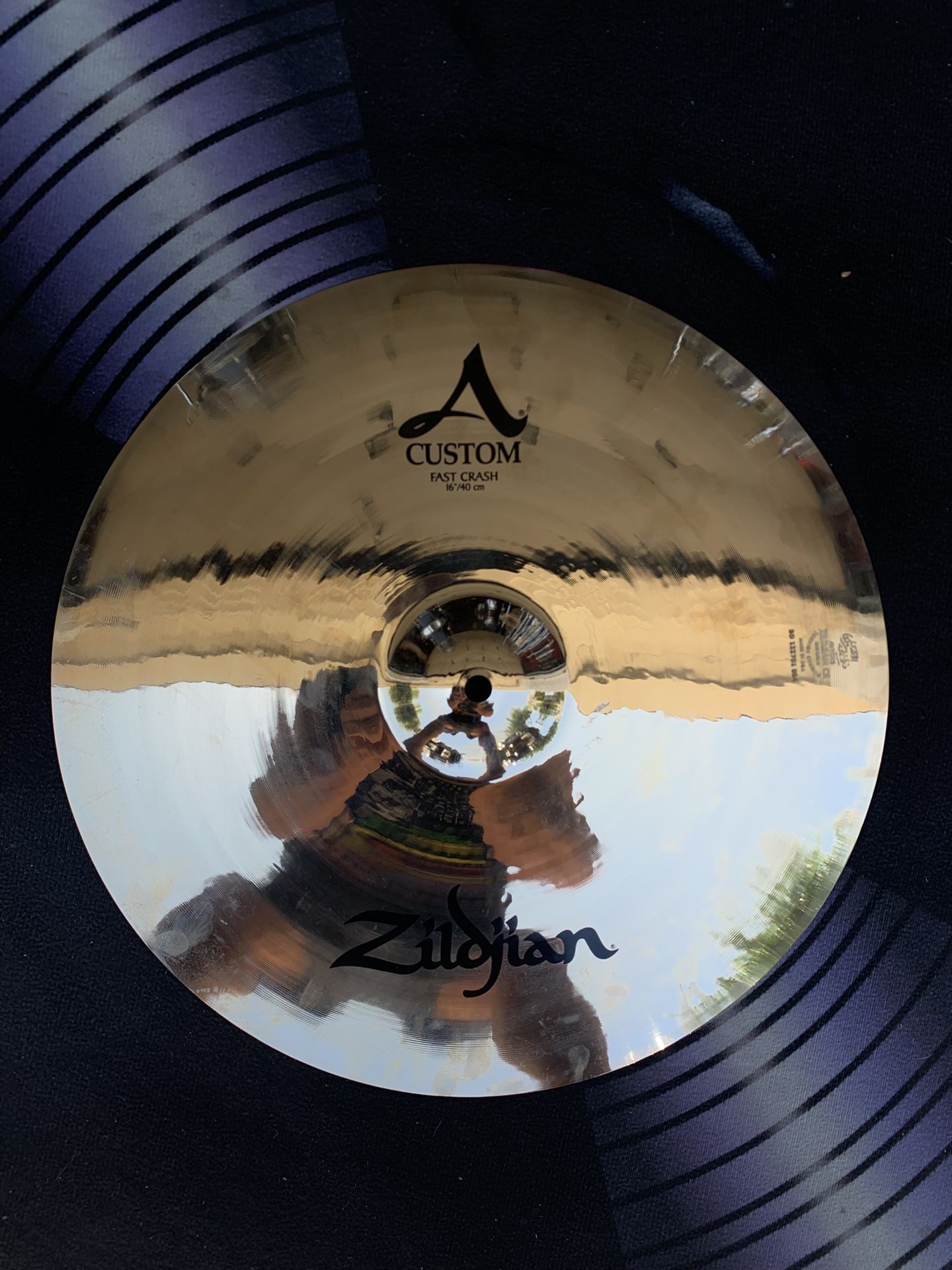 Zildjian A Custom Series 16” Fast Crash Drum Cymbal BRAND NEW Retails for $329