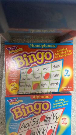 Board games for children bingo