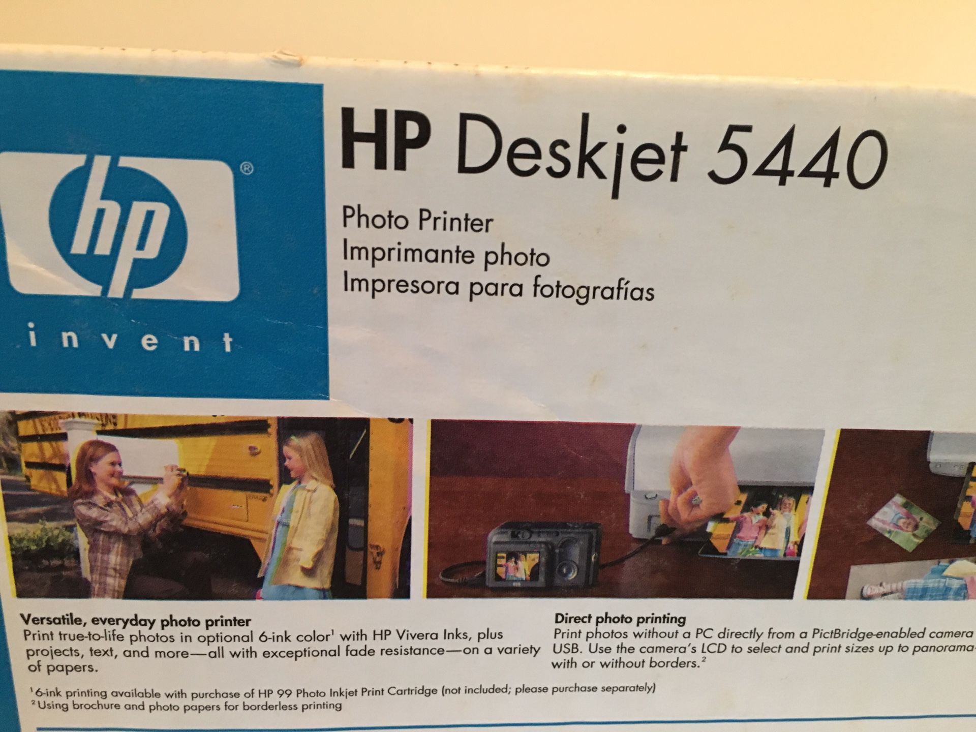 HP DeskJet 5440 Printer hp5440 photo Printer