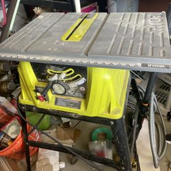 10” Table saw With Stand 