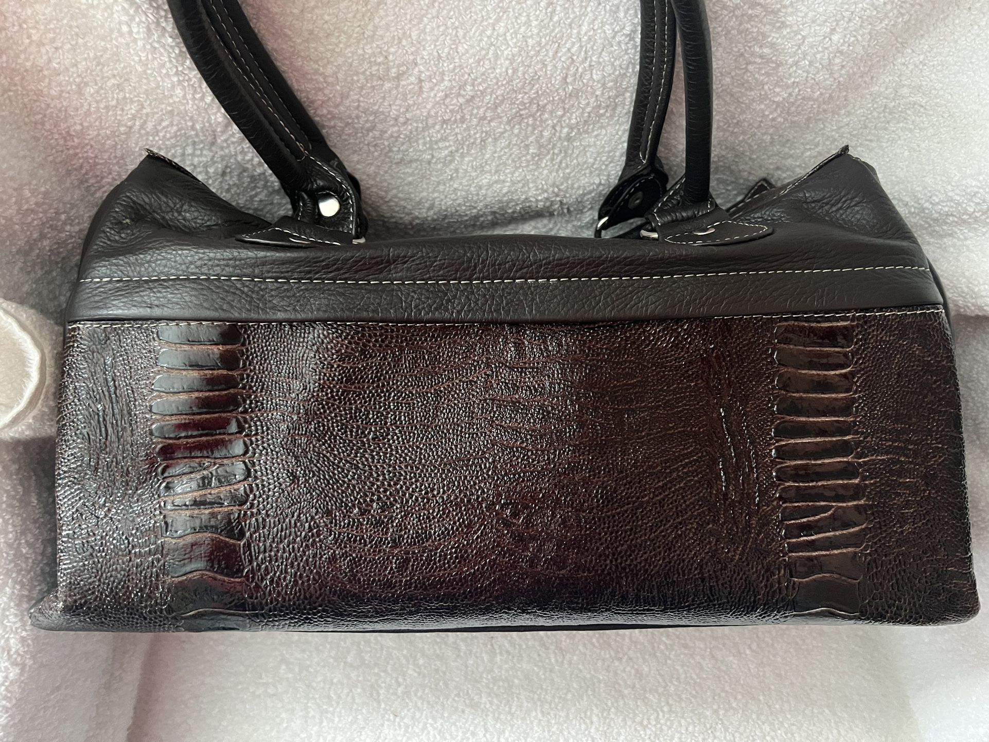 Leather Handbag- Made In Mexico