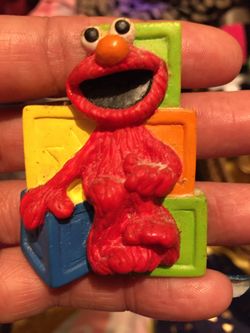 Vintage Elmo refrigerator magnet