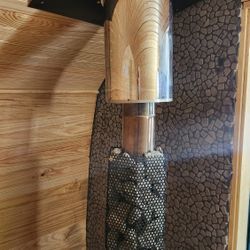 Sauna Wood Burning Stove Chimney Kit 