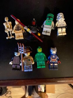 Lego minifigure lot