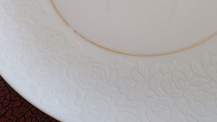 Gilded bone china