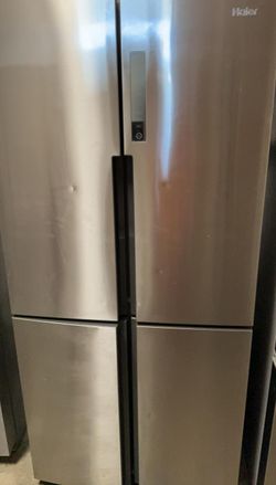 Haier French Door Stainless Steel Refrigerator
