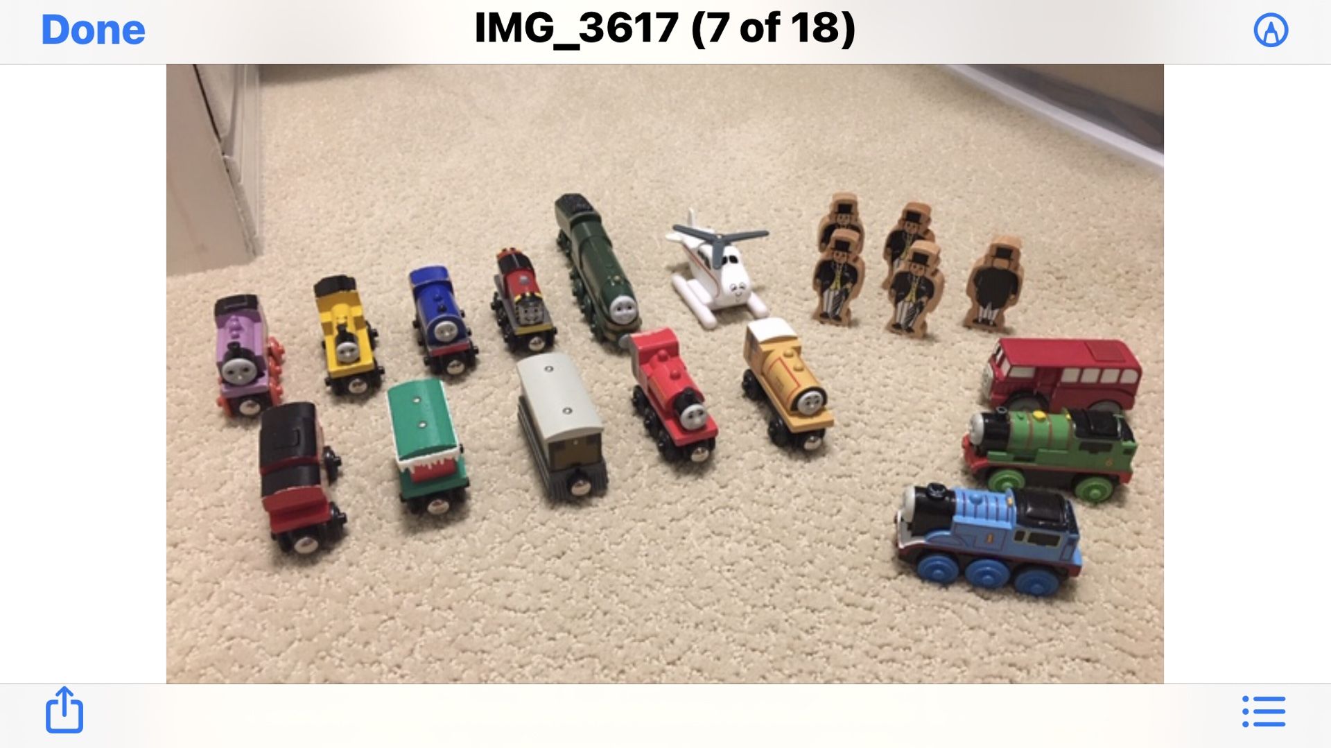 Thomas & Friends Wood Toys Lot