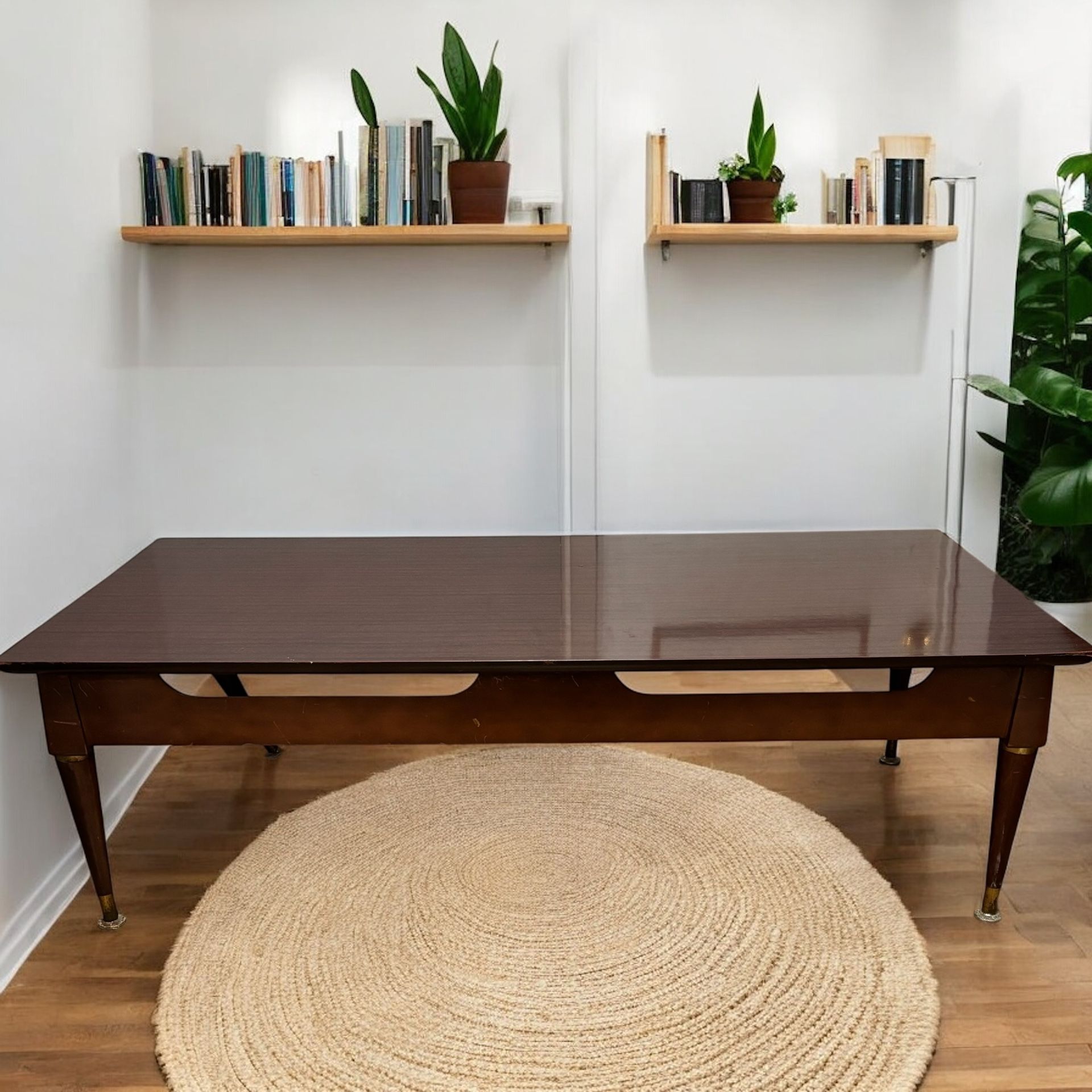 Vintage MCM Wood Coffee Table