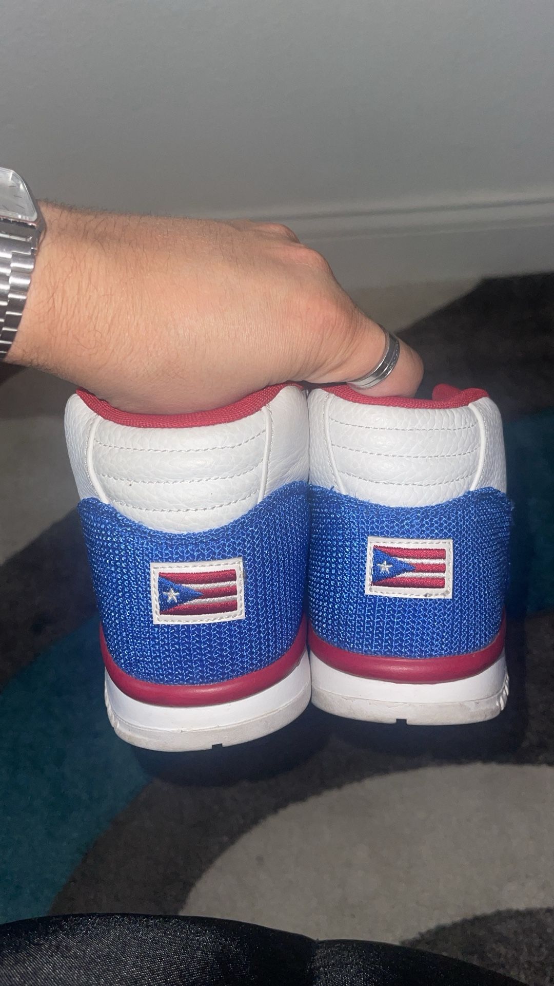 Puerto Rico Nike Air Trainer SIZE 9.5 USED 1x No Box