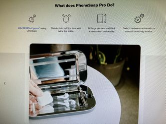 Phone Soap Pro UV Sanitizer