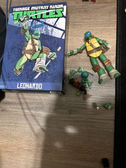 Custom Leonardo neca action figure