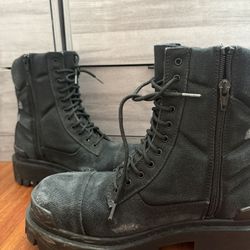 Balenciaga Canvas Strike Boots