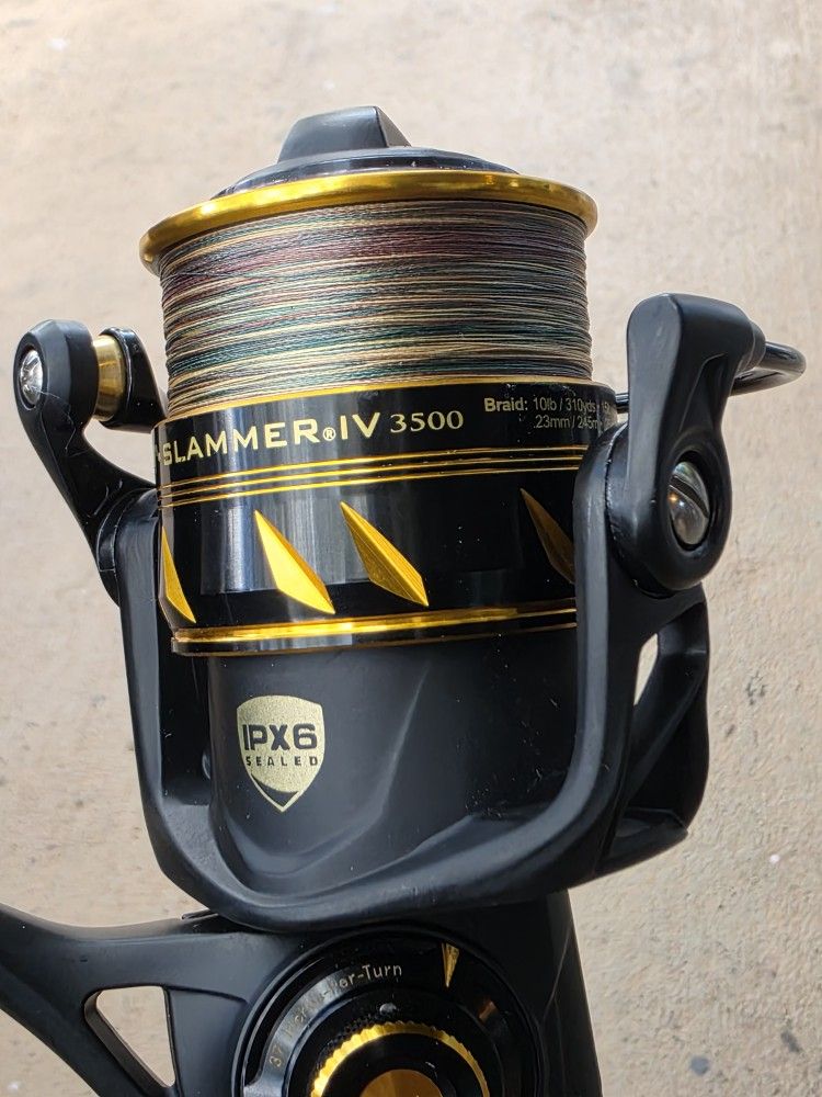 Penn Slammer4/Braid/ Live Bottom Rod..NEW
