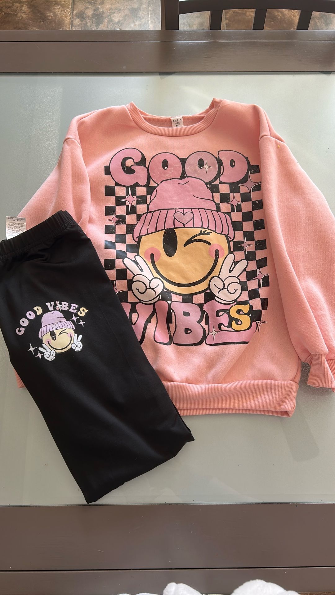 Good Vibes Girls Set