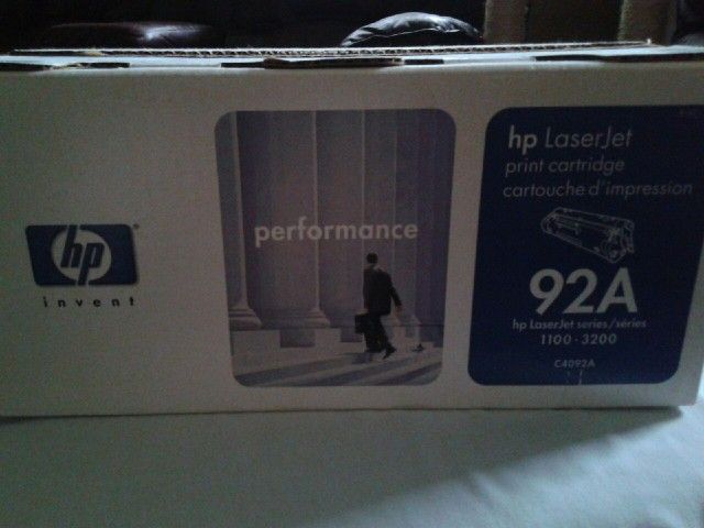 Hp LaserJet Print cartridge unopened Package