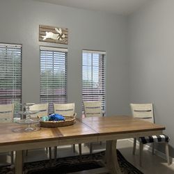 Around 7ft Solid Wood Dining room table