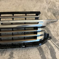2021-2023 CHEVY TAHOE/SUBURBAN UPPER GRILLE NEW-HIGH COUNTRY