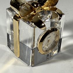 vintage Timex waterbury clock co. mini present clock
