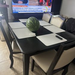 Dining Table With 6 Chairs