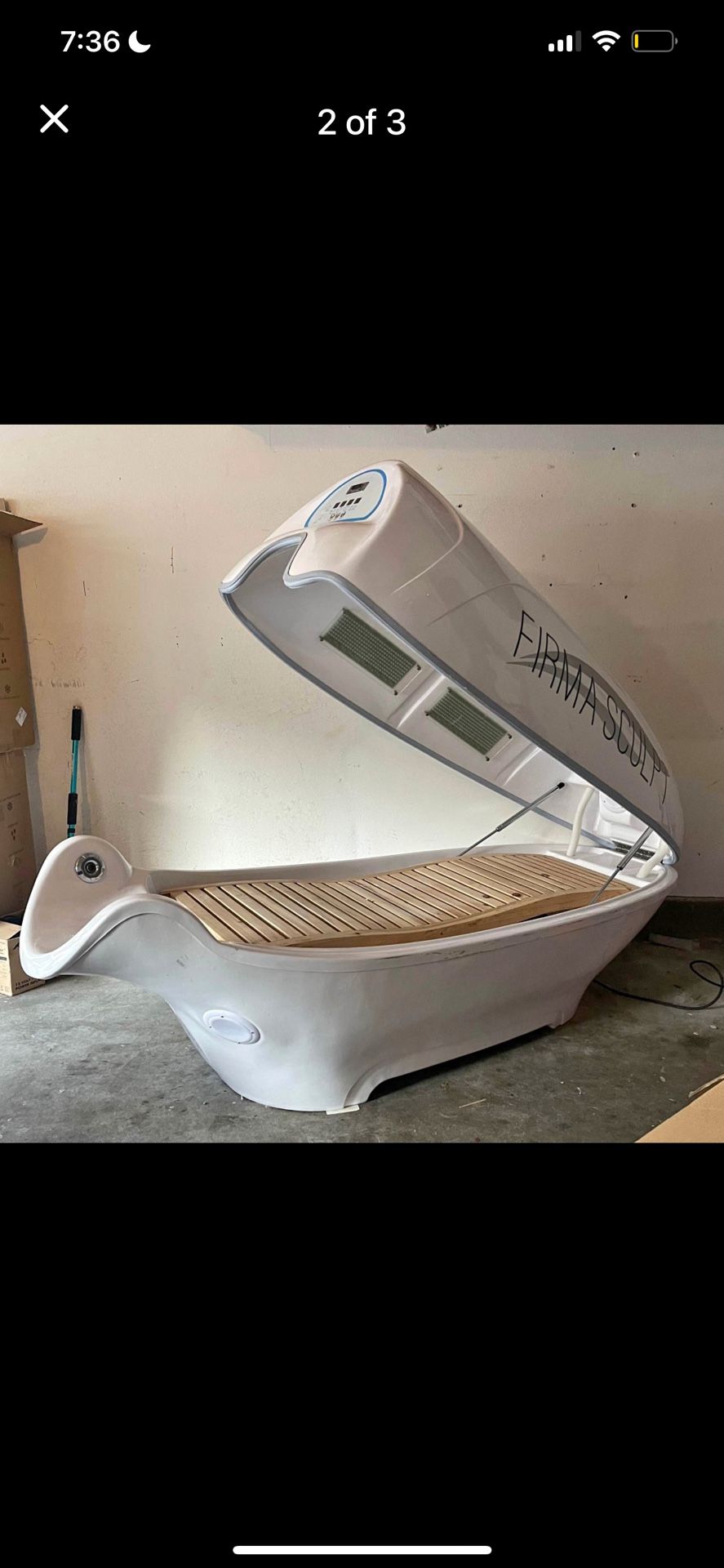 LED POD Multi LED Light Therapy Sauna Capsule far Infrared Spa Pod comparable to Cocoon Wellness