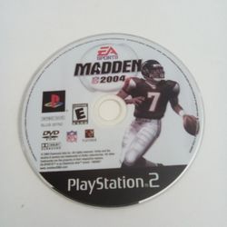 Madden 2004 PS2 Game
