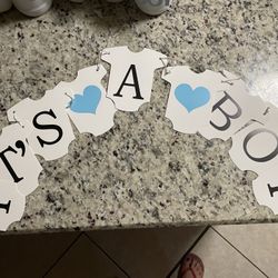 Decoration For Baby Shower (boy)