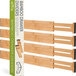 Bamboo Drawer Dividers / Organizers