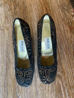 Pancaldi Suede High Heel Shoe