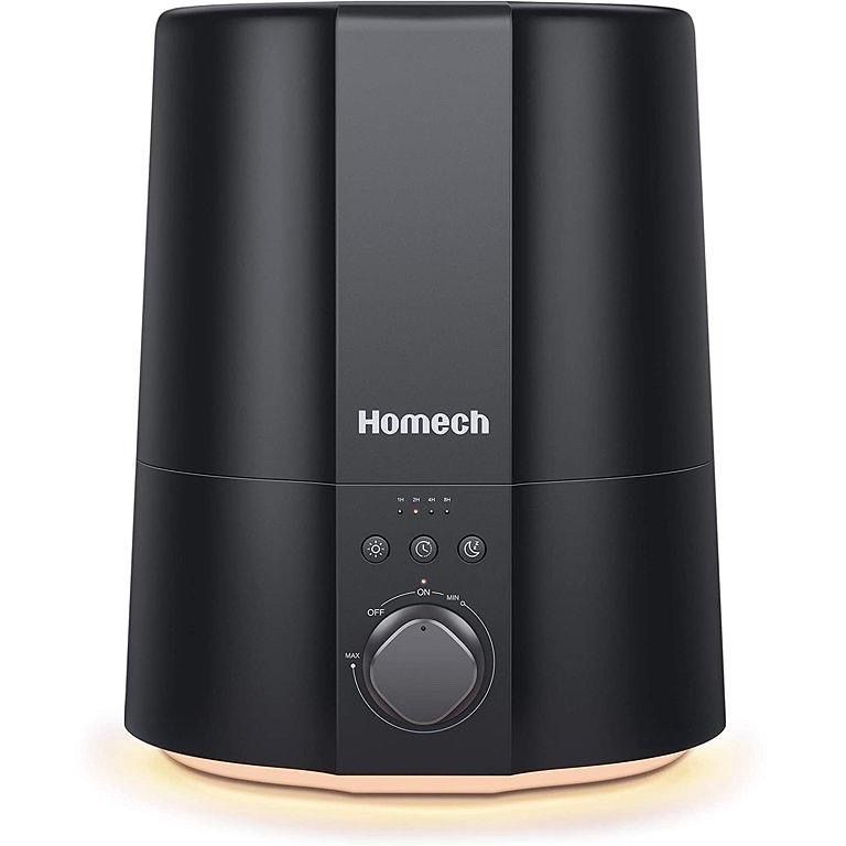 New Homech Cool Mist Humidifier 28dB Quiet Ultrasonic Humidifiers