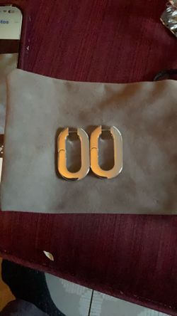 Jenny Bird U-Link Silver Earrings