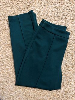 Green work pants