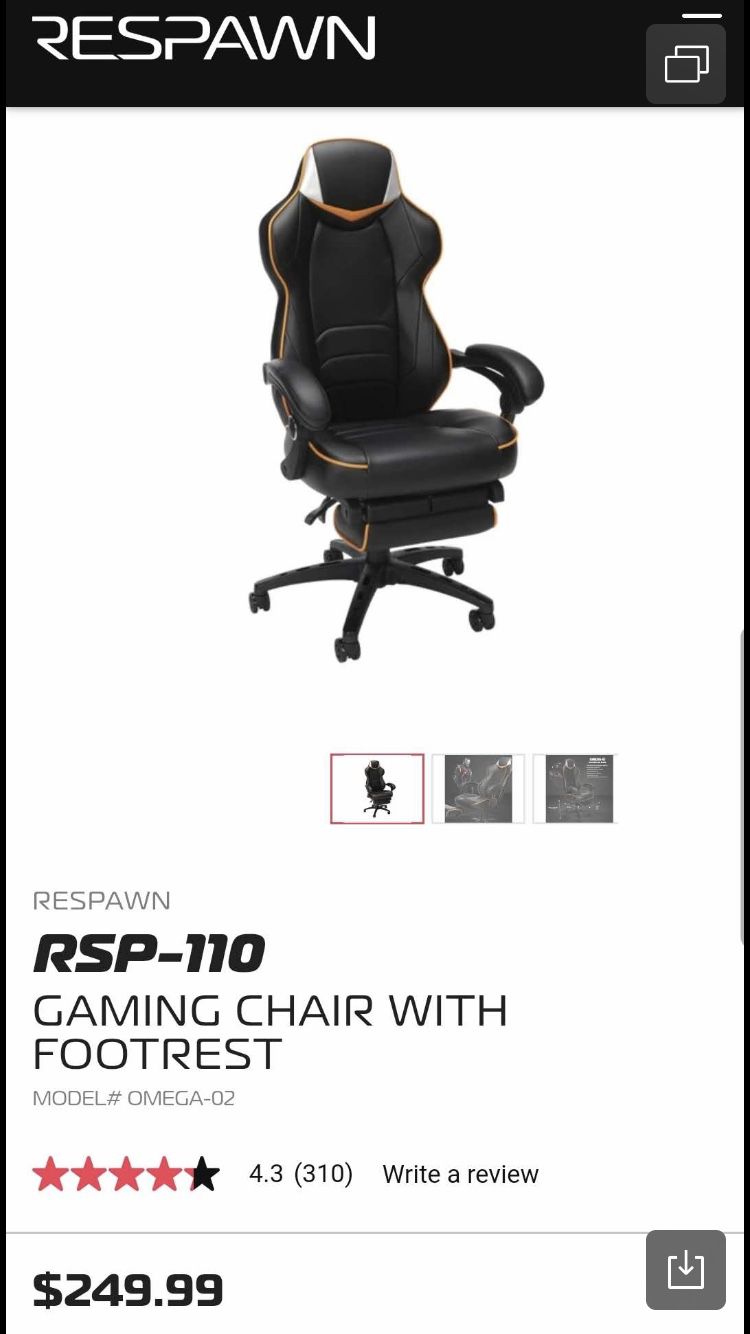 at malden New gaming chair
