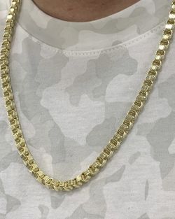 10k Solid Gold Alexandria Chain 