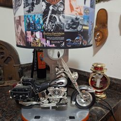 Harley Davidson table lamp