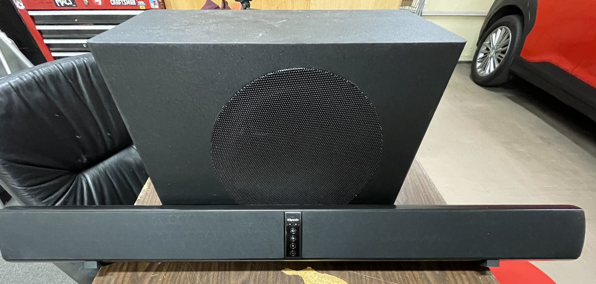 Klipsch Surround Sound Bar With Subwoofer