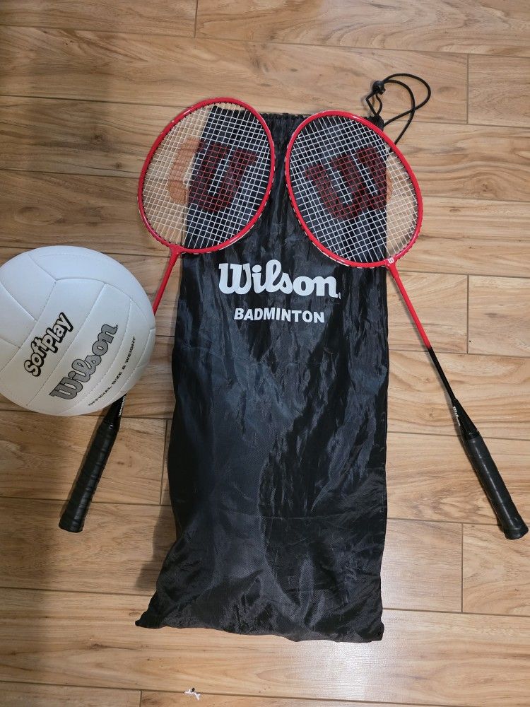 Wilson Badminton + Soft Ball