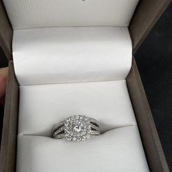 Need gone ASAP Diamond Engagement Ring And Wedding Band