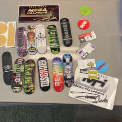 Tech Deck Boards 2$ Each Comes With Some Stickers 