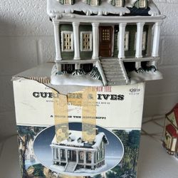 Porcelain Lighted Figure