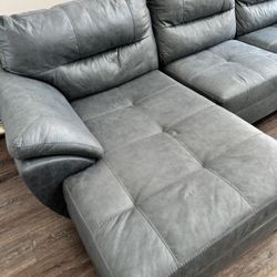 Leather Couch 
