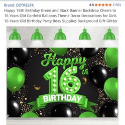 Birthday Decor 