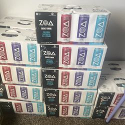 Zoa Energy Drink Cases