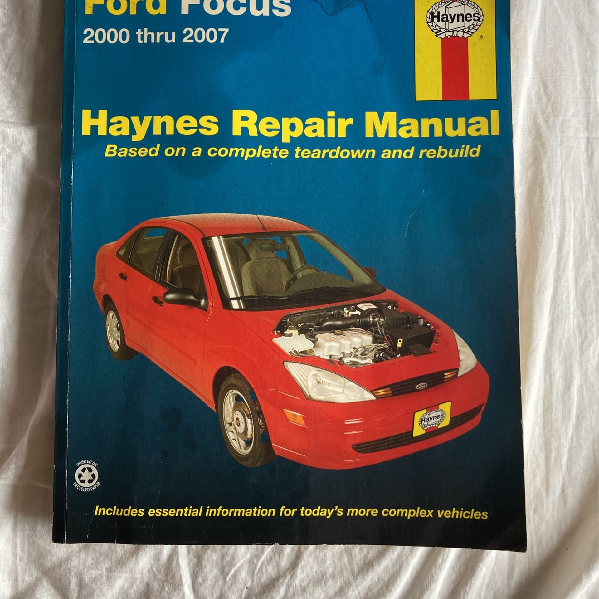 Ford Focus 2000-2007 Haynes Repair Manual