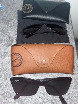 Ray-Ban shades with case
