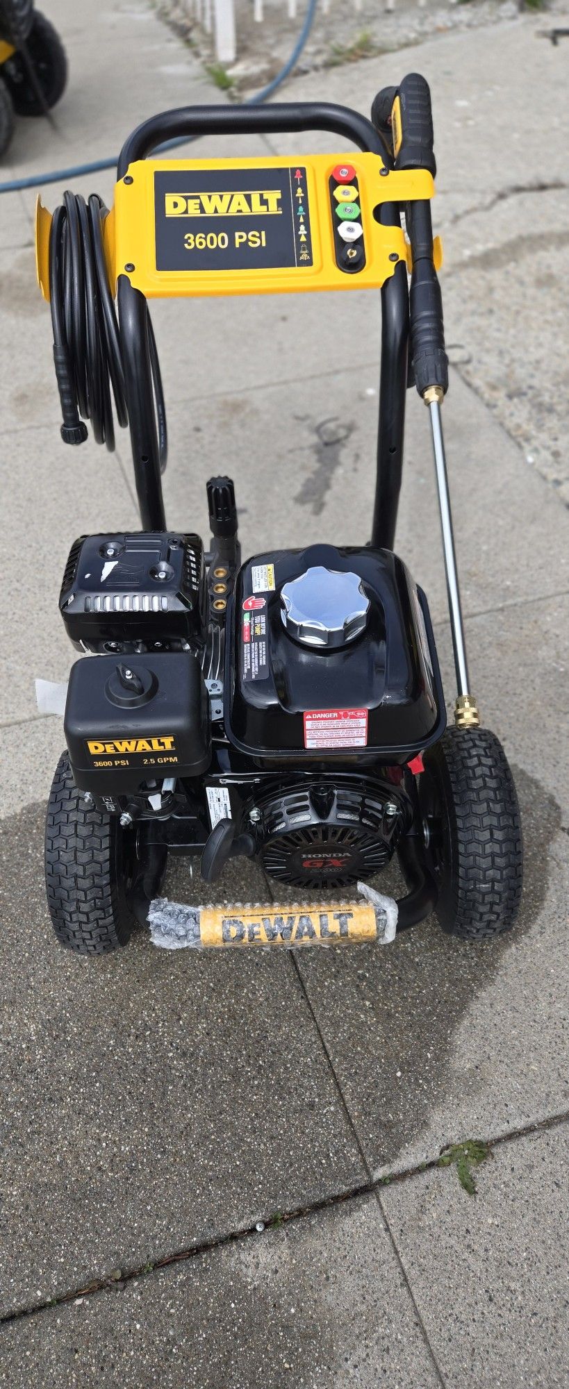 3600 Dewalt Power Washer Gas Motor Honda