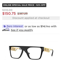 Men's Versace Glasses (demo lens)