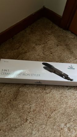 3 in 1 ceramic flat iron styler