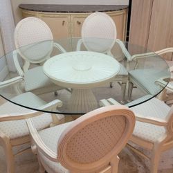 Dining Table Set W 6 Chair $1000